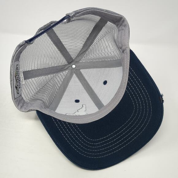 Idaho Native Snapback Trucker Hat Blue One Size Adjustable Arcadian Outfitters - Picture 7 of 9